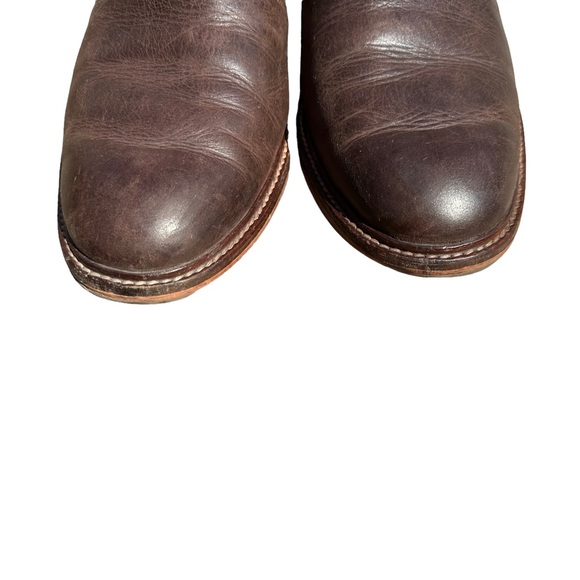 Mephisto Shoes Mens Loafer Leather Smooth Slip On Dress Shoes Brown 8.5 - Picture 5 of 11